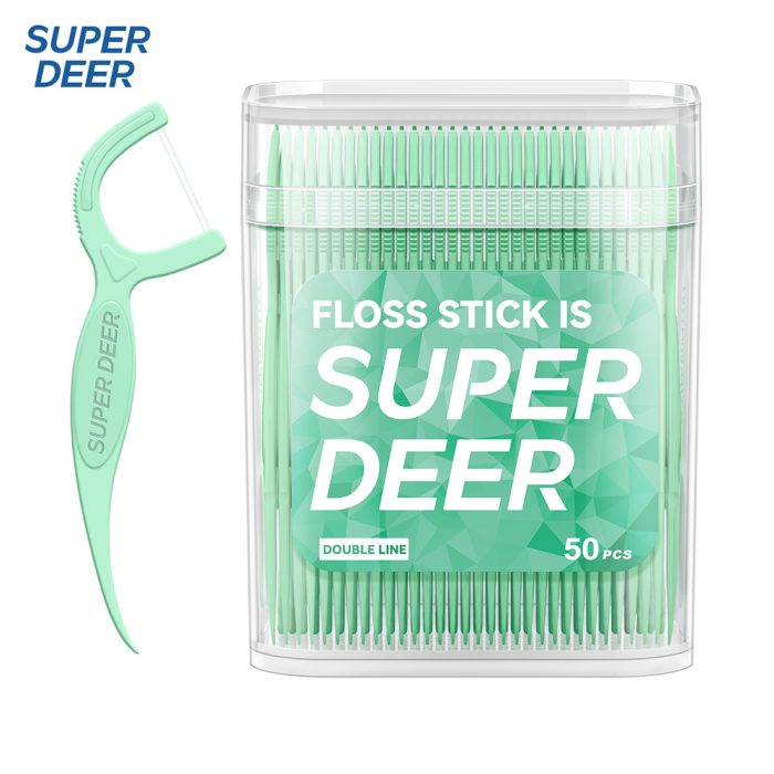 ⁦النسخة الدولية من SUPER DEER، طراز الشباب، خط مزدوج منعش، عبوة 50 قطعة⁩ - الصورة ⁦2⁩