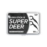 النسخة الدولية من SUPER DEER، طراز الشباب، فحم الخيزران، خط مزدوج، علبة تحتوي على 50 قطعة.