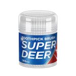 النسخة الدولية من فرشاة الأسنان SUPER DEER 300 قطعة في عبوة برميلية