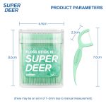 ⁦النسخة الدولية من SUPER DEER، طراز الشباب، خط مزدوج منعش، عبوة 50 قطعة⁩ - الصورة ⁦6⁩