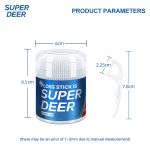 ⁦النسخة الدولية من برميل SUPER DEER الكلاسيكي المزدوج الخط 50 قطعة⁩ - الصورة ⁦6⁩