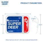 ⁦الدولية من SUPER DEER الكلاسيكية ذات الخط المزدوج، صندوق يحتوي على 160 قطعة⁩ - الصورة ⁦6⁩